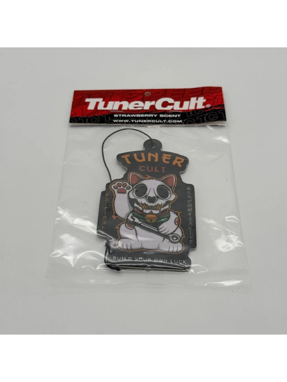Tuner Cult Air Freshener Lucky Cat Strawberry Scent